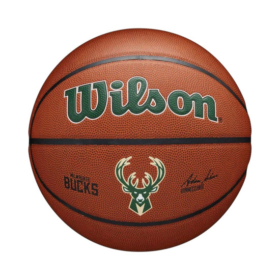 Wilson Μπάλα μπάσκετ NBA Team Alliance Milwaukee Bucks Indoor/Outdoor